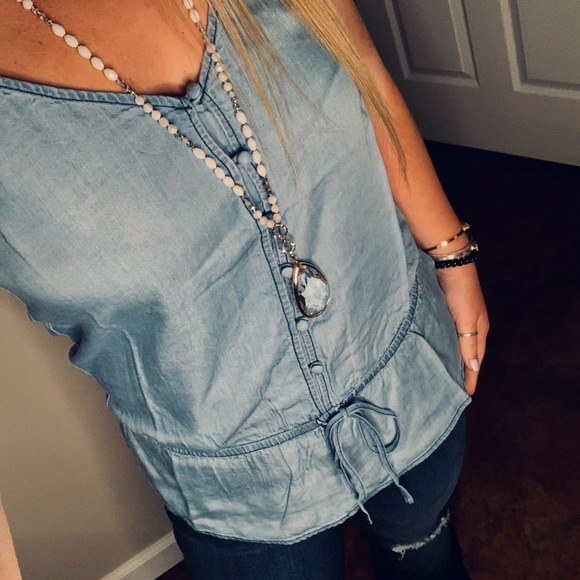 Boutique Denim Tank - Picture 3 of 3